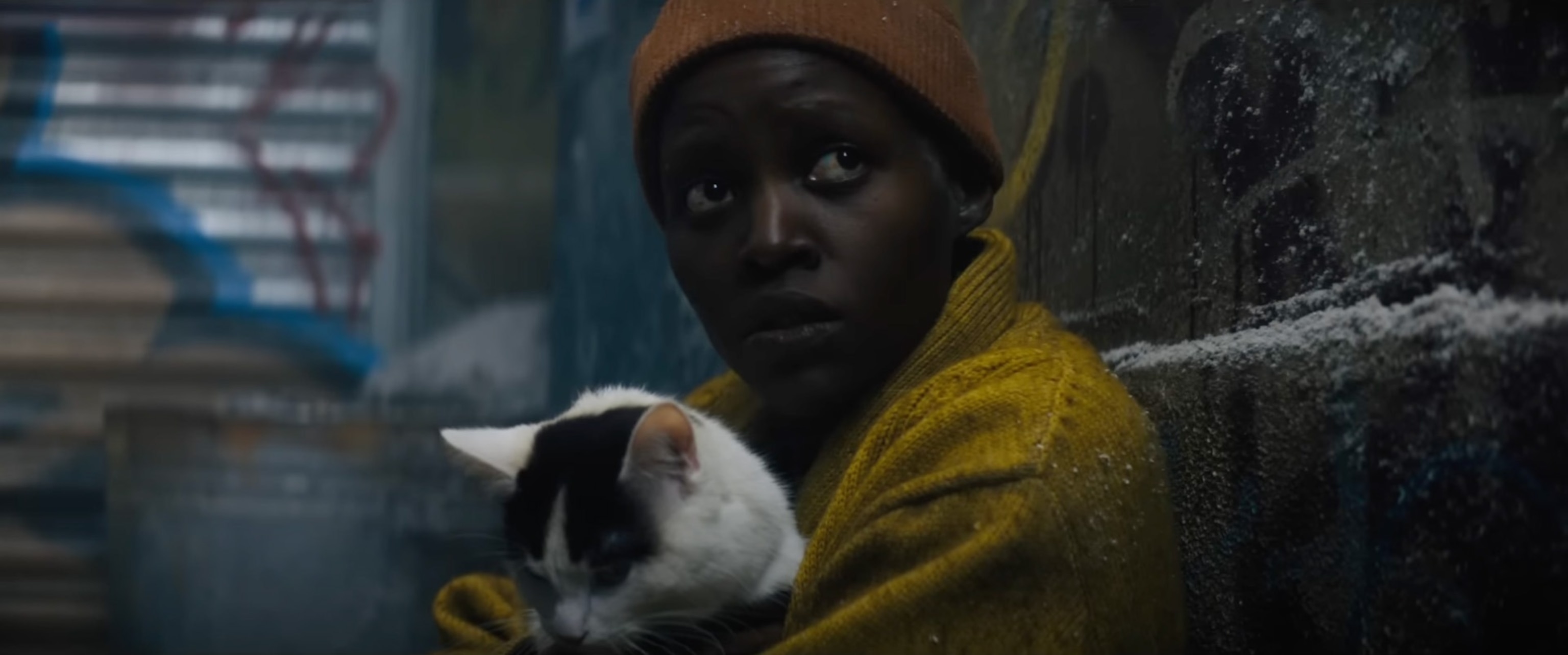 PHOTO: Lupita Nyong'o appears in this screengrab from the new trailer for "A Quiet Place: Day One."